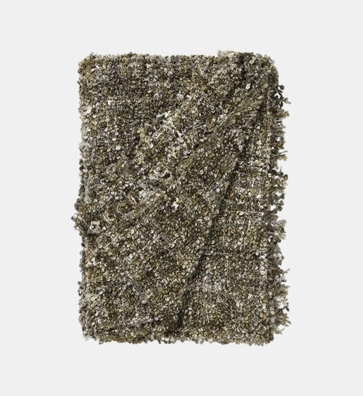 Ronja Boucle Wool-blend Throw