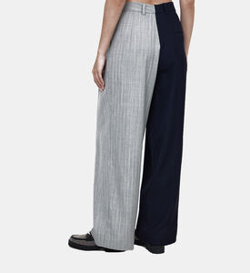 بنطال زيلدا بلونين بقصة مستقيمة