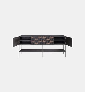 Versmissen Illusion Oak Veneer Buffet Table, Packshot View