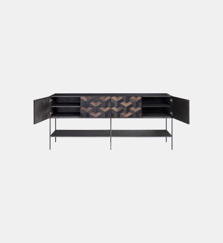 Versmissen Illusion Oak Veneer Buffet Table, Packshot View