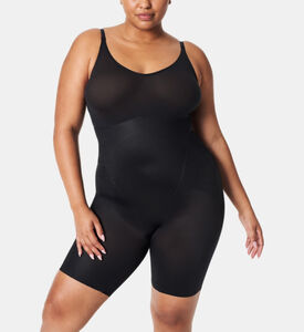 لباس داخليي غير مرئية محدد للجسم بطول لمنتصف الفخذ