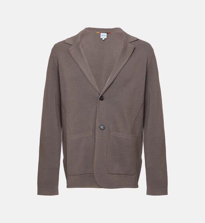 Merino Wool Cardigan Blazer