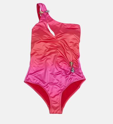 Cutout One-shoulder Swimsuit