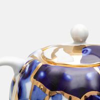 Baikal Gold Porcelain Sugar Bowl