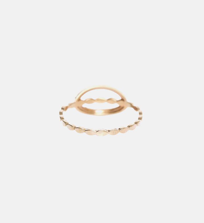 Resizable 18k Gold Diamond Ring