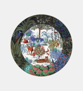 Gien Forest Printed Cake Platter, 30-cm, Packshot View