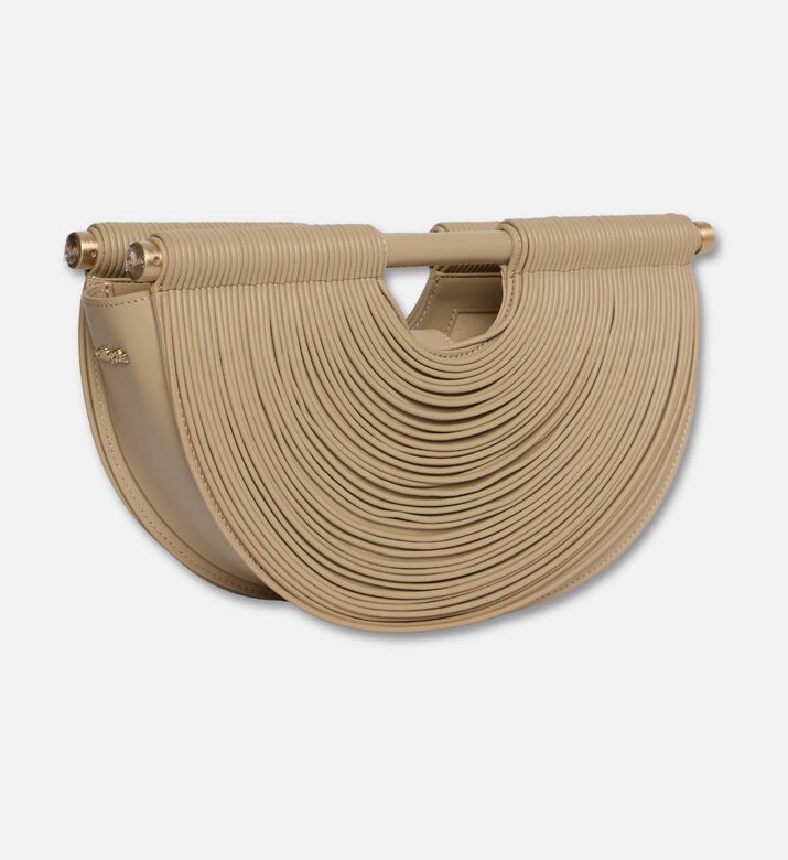 Cult Gaia Lou Fringe Leather Top Handle Bag, Packshot View