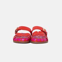 Leather Multi-strap Slippers