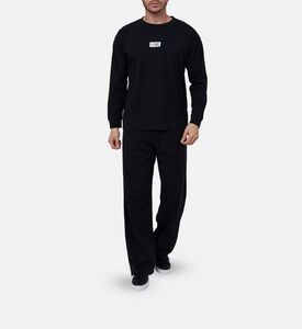 Cotton Button Closure Sweatpants Cotton Button Closure Sweatpants
