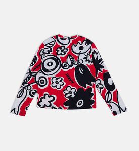 Cotton All-over Blossom Long-sleeve T-shirt