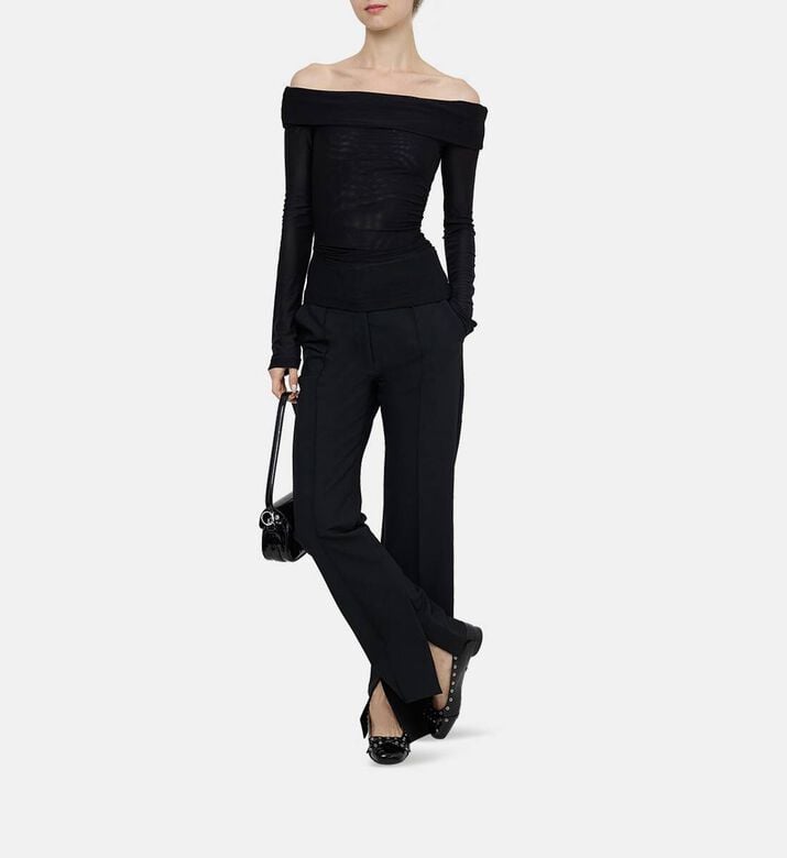 CAMILLA AND MARC Classic Wide-leg Pants, Model View
