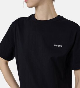 تي شيرت قطني بطبعة شعار الصندوق