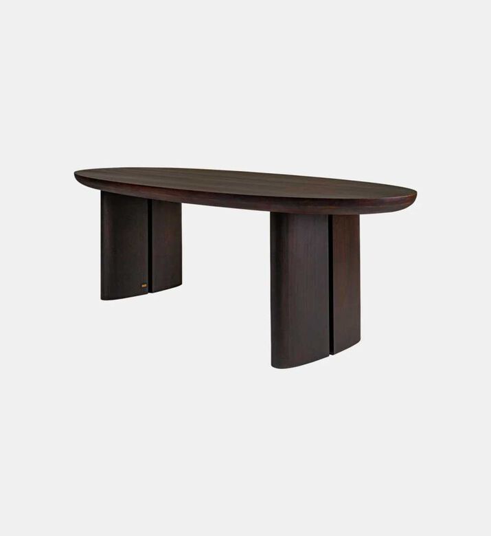 Versmissen Durban Eucalyptus Wood Dining Table, Packshot View