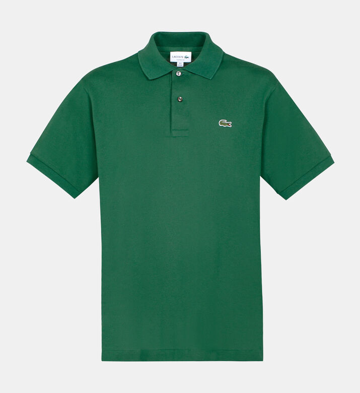 Lacoste, Cotton Short Sleeves Bord Polo Shirt Men Galeries
