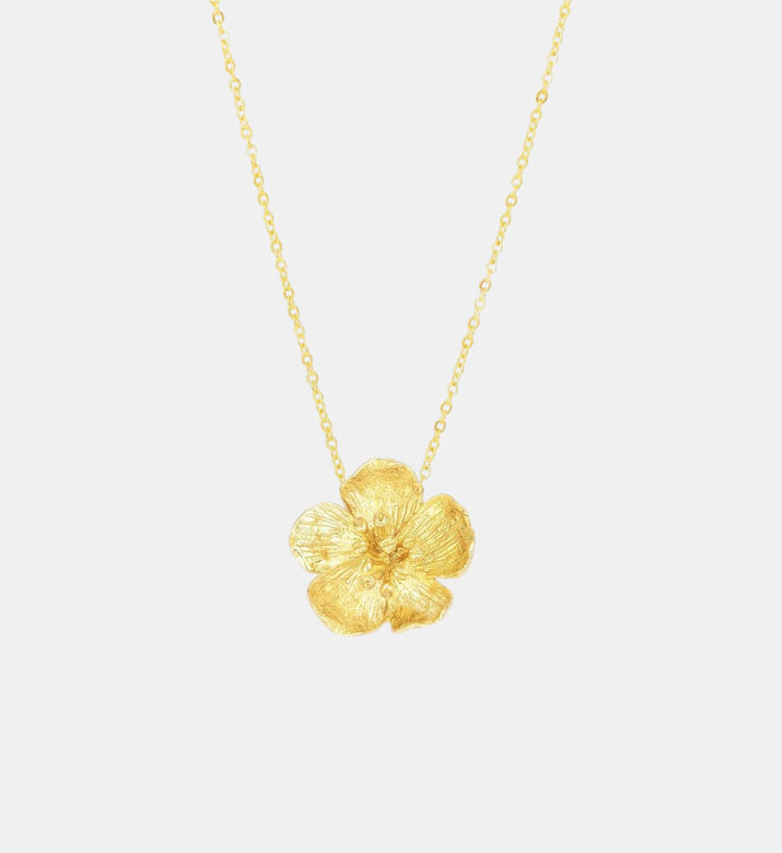 Ottoman Hands Floral-shape Pendant Necklace, Packshot View