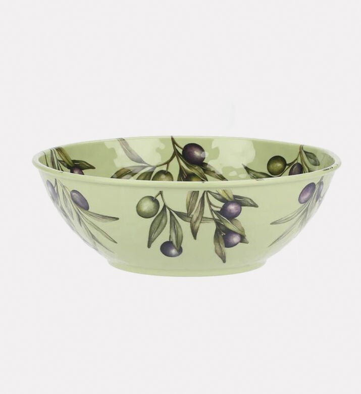 Thun Salad Bowl Olyvia, Green, 36-cm, Packshot View