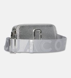 Marc Jacobs The Leather Metallic Snapshot Dtm, Silver, Packshot View