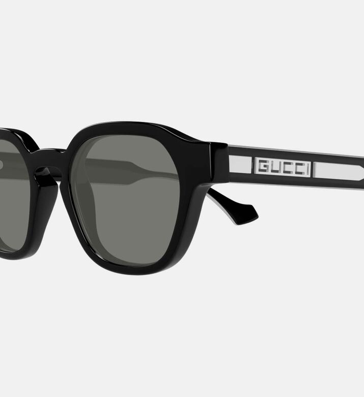 نظارة شمسية مربعة بإطار أسيتات لامع 50