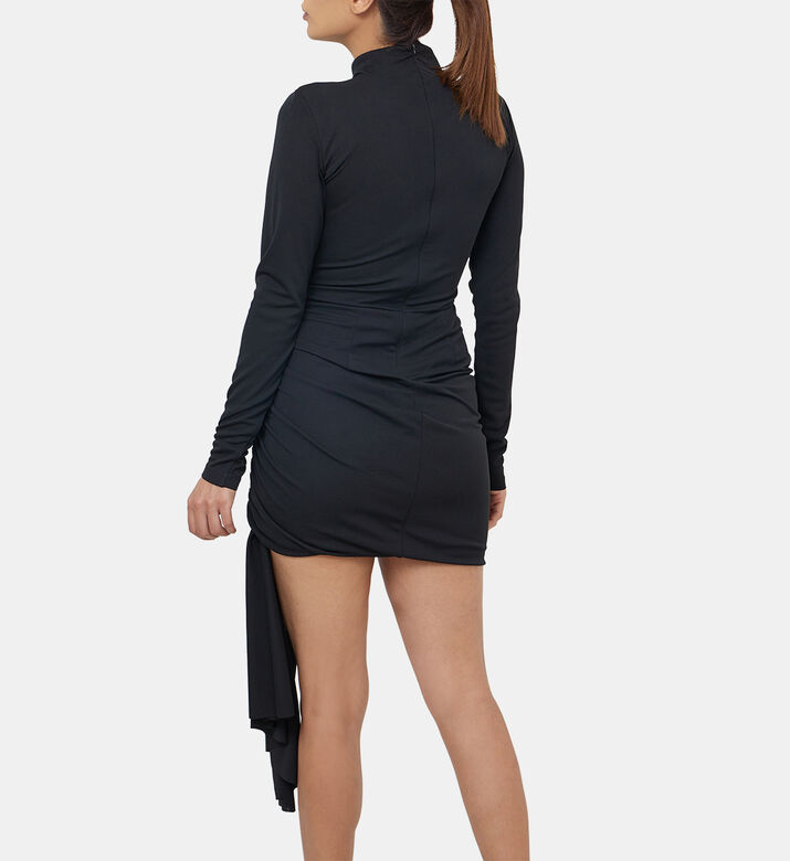 Ronaldo Draped Woven Dress