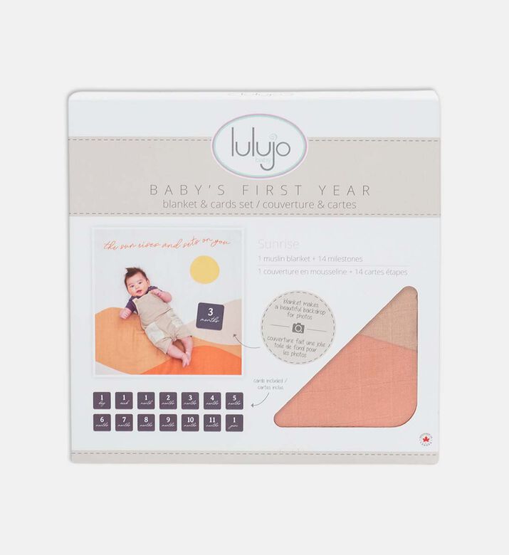 Lulujo Blanket Sun Rise, Packshot View