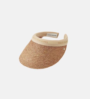 Bianca 12 Raffia Braid Visor
