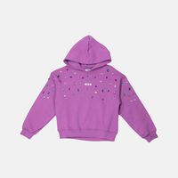 Crystal-embellished Hoodie Girl