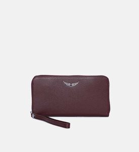 محفظة كومبانيون جلد محبب