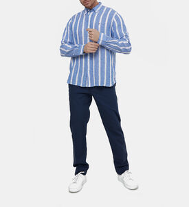 Triple-striped Linen Shirt