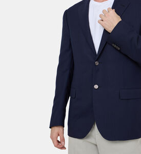 جاكيت بقصة مريحة بصف أزرار