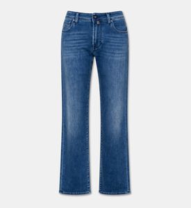 Jacob Cohen Washed Regular-fit Jeans, Dark-blue, 32, Packshot View