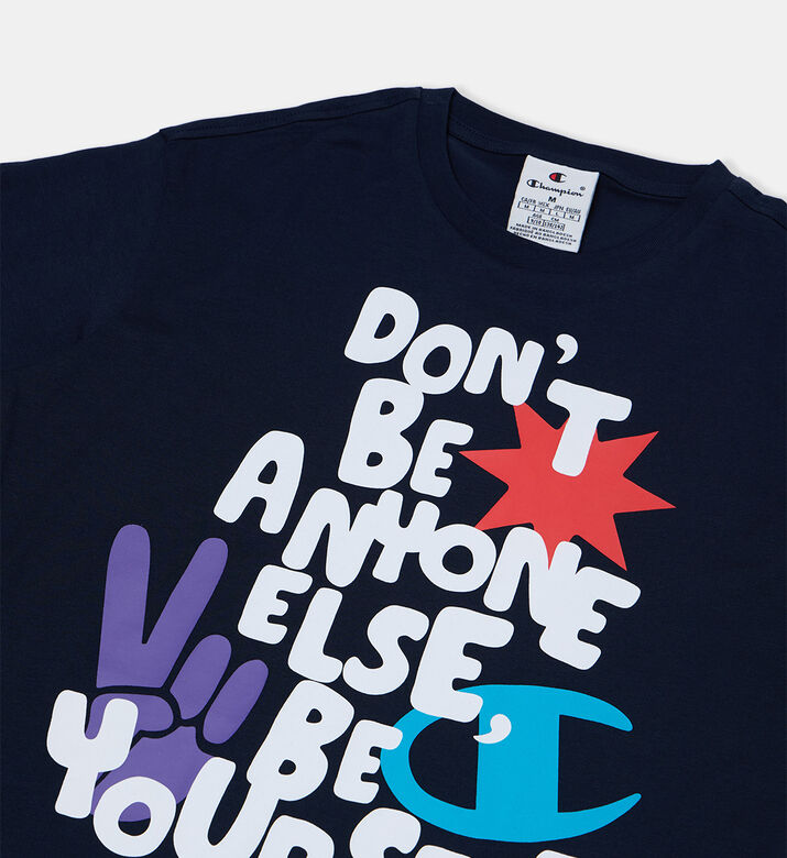 Graphic Print Crewneck T-shirt