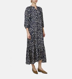 Agatha Printed Mid-length Dress