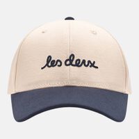 Embroidered Logo Two-tone Baseball Cap