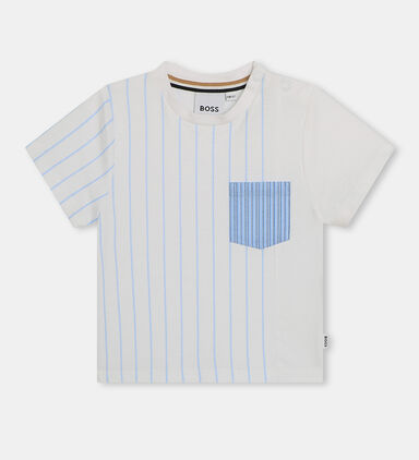 Baby Boy Printed Stripe T-shirt