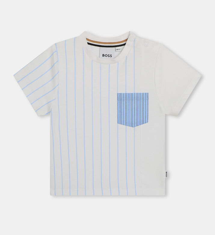 Baby Boy Printed Stripe T-shirt