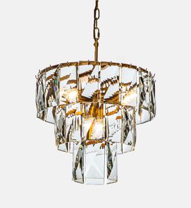Baroque Basilio Rectangular Crystals Chandelier, Packshot View