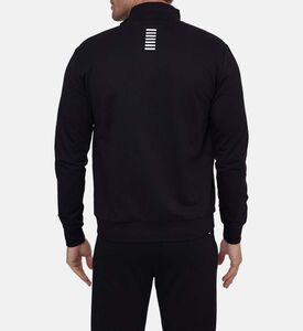 سويت شيرت قطن بلوغو بسحاب