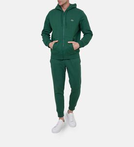 Hooded Long-sleeve Sweatshirt