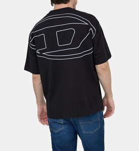 تيشيرت قطن بلوغو مطرز