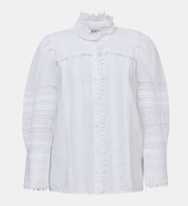 Trevy Cotton Puffy Sleeves Blouse