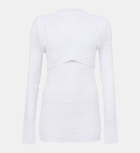 سترة كلوديا بوينتيل محبوكة