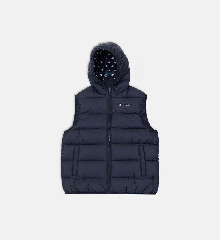 Quilted Zip-up Vest