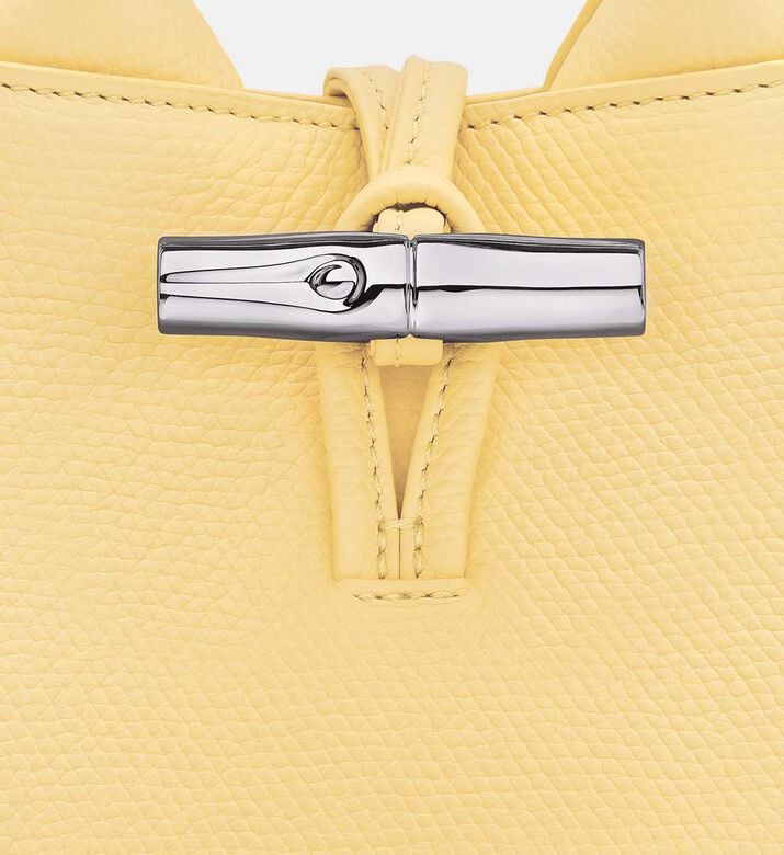 Leather Embroidered Logo Xs Handbag Leather Embroidered Logo Xs Handbag