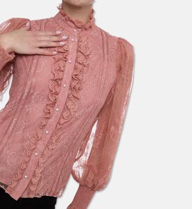 Alice and Olivia Blou Eugenia, Model View