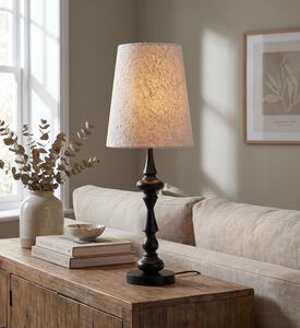 Home Deco and More Lincoln Drum Shade Table Lamp, Packshot View