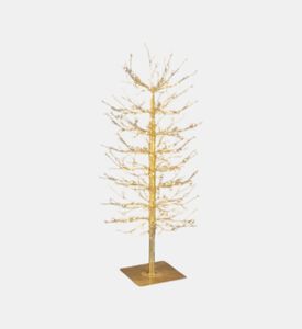 Edg Beech Base Led Light Tree, Gold, 120cm, Packshot View