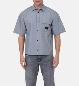 Button-down Boxy-fit Shirt