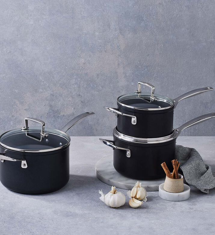 طقم قدر غير لاصق مكون من 3 قطع