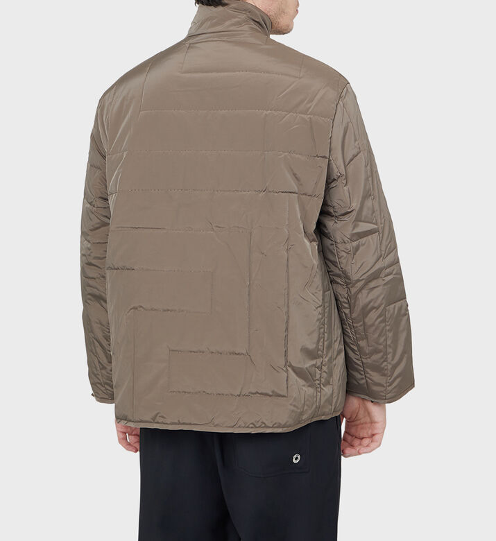 Parisi Stand Collar Bomber Jacket
