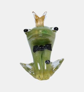 Crystal Frog Pair Sculpture